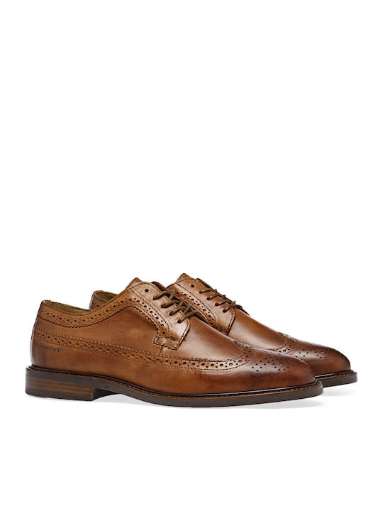 Gant Ricardo Men's Leather Oxfords Tabac Brown