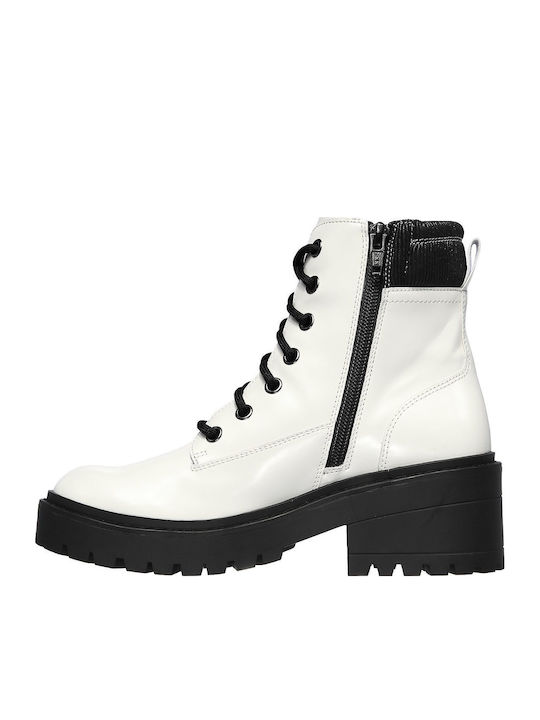 Teen Spirit Women's Ankle Boots White