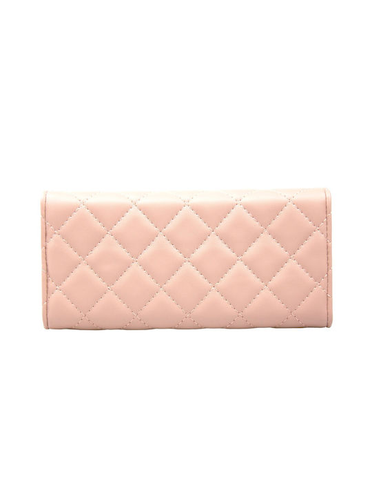 Bartuggi Large Leather Women's Wallet Pink