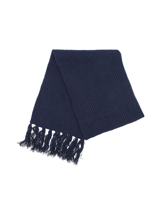 Men's Scarf Women's Scarf with fringes Blue code 3519