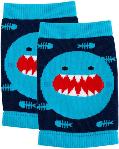 Zoocchini Sherman the Shark & Devin the Dinosaur Crawling Knee Pad 2 Pieces Zoocchini Sherman the Shark & Devin the Dinosaur Crawling Knee Pad 2 Pieces