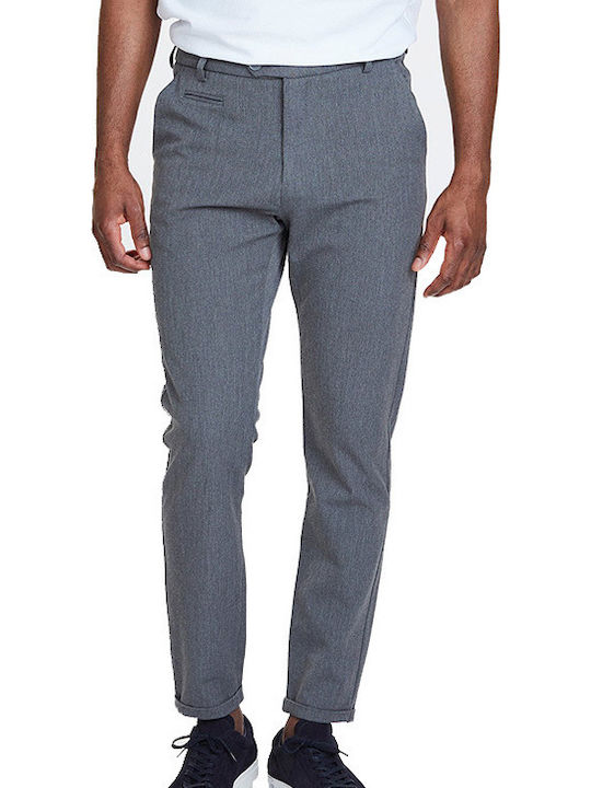 Les Deux Herrenhose Anzughose Elastisch in Slim Passform Gray