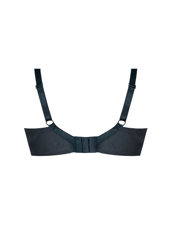 ESTERA soft graphite bra for LARGE BREAST WITH IDEAL RACKET