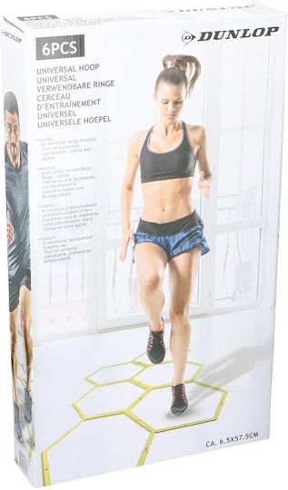 Dunlop Agility Hoops σε Κίτρινο Χρώμα