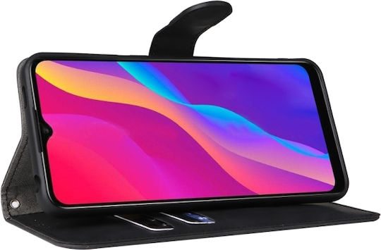 Skin Wallet Piele Negru (TCL 306 / 305 / 30 SE / 30E - TCL 306 / 305 / 30 SE / 30E)