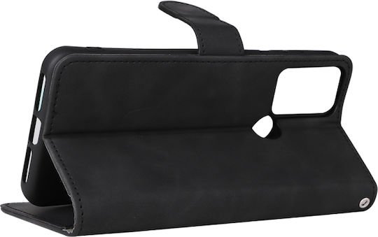 Skin Wallet Piele Negru (TCL 306 / 305 / 30 SE / 30E - TCL 306 / 305 / 30 SE / 30E)