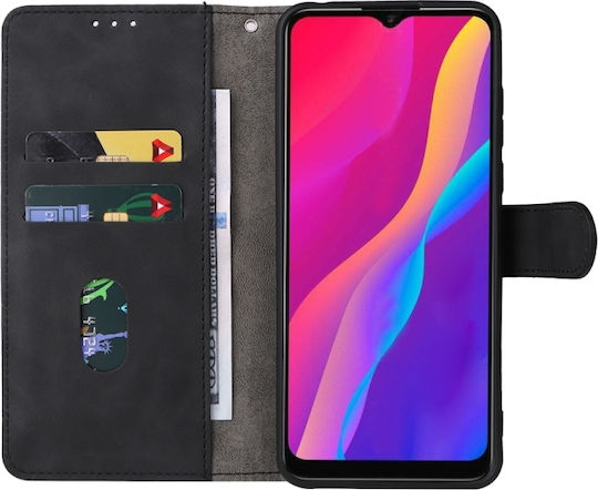 Skin Wallet Piele Negru (TCL 306 / 305 / 30 SE / 30E - TCL 306 / 305 / 30 SE / 30E)