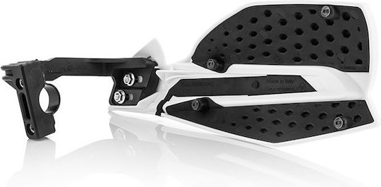 Acerbis X-Ultimate Apărători De Mâini Pentru Motocicletă Alb/Negru