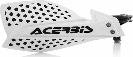 Acerbis X-Ultimate Apărători De Mâini Pentru Motocicletă Alb/Negru