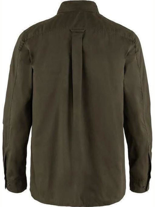 Singi Langärmeliges Overshirt Dunkel Olive