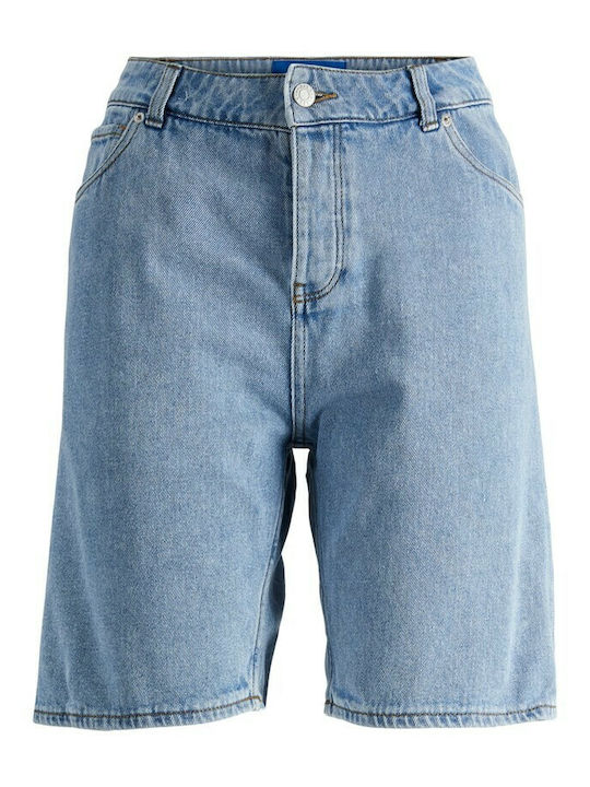 Women's Bermuda Shorts Jean Light Blue Denim