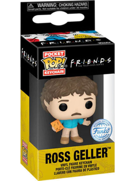 Funko Pocket Pop! Keychain Television: Ross Geller Exclusive Funko Pocket Pop! Keychain Television: Ross Geller Exclusive