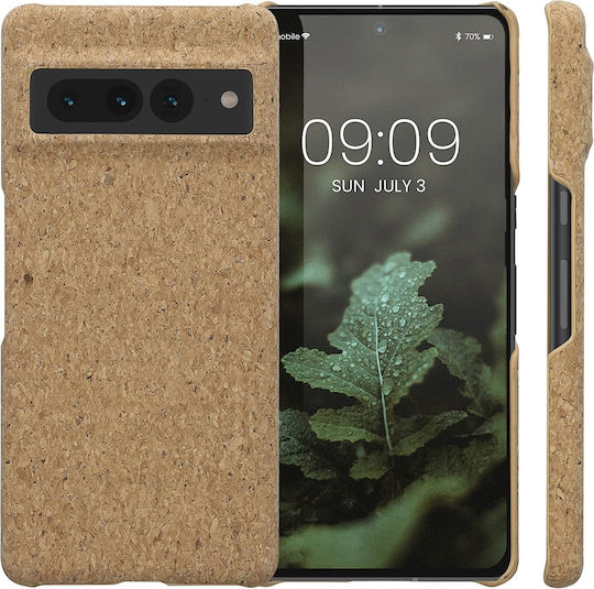 KWmobile Back Cover Wooden Light Brown Cork (Google Pixel 7 Pro)