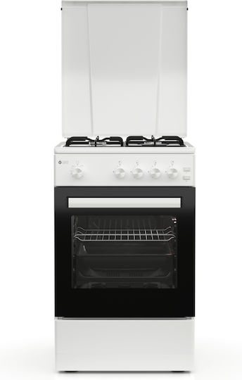 Thermogatz TGS 151 WH Gas & Electric Cooker 43lt W49.8cm. White