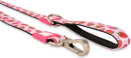 Max & Molly Dog Leash/Lead Strap Strawberry Dream 1.2m x 2.5cm MM01346