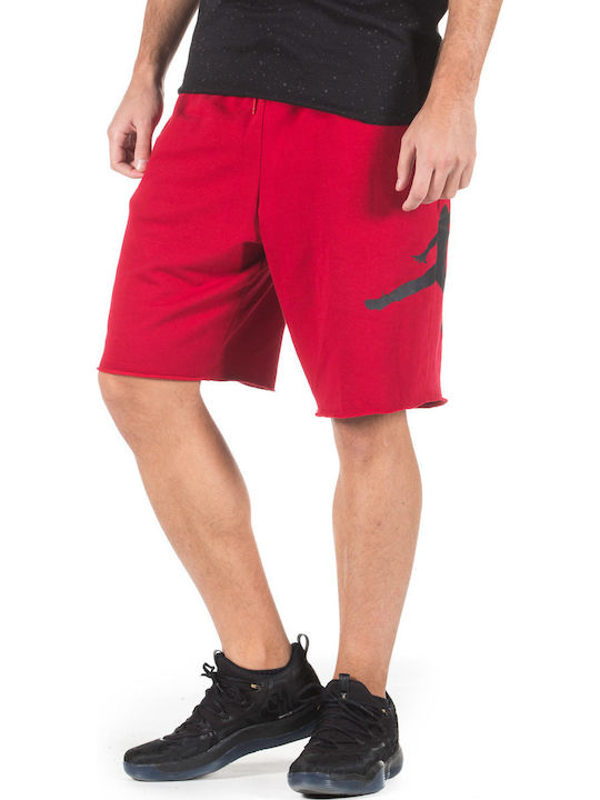 Jumpman Air Fleece Мъжки спортни шорти Червен
