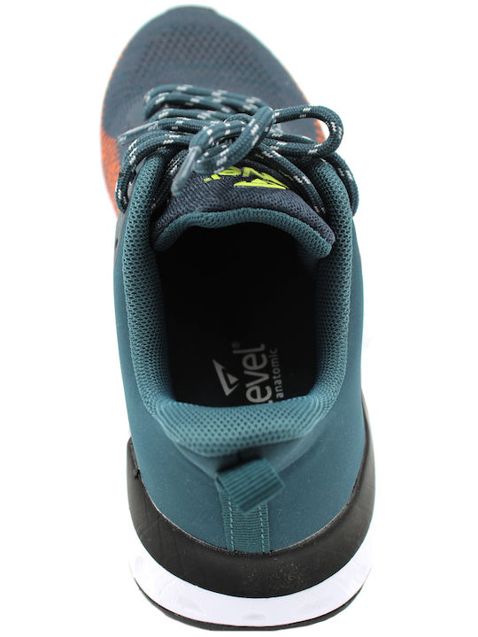 21- Γυναικεία Ανατομικά Sneakers Πετρόλ