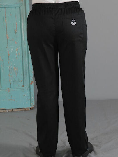 Tips Chef Pants with Elastic Waist