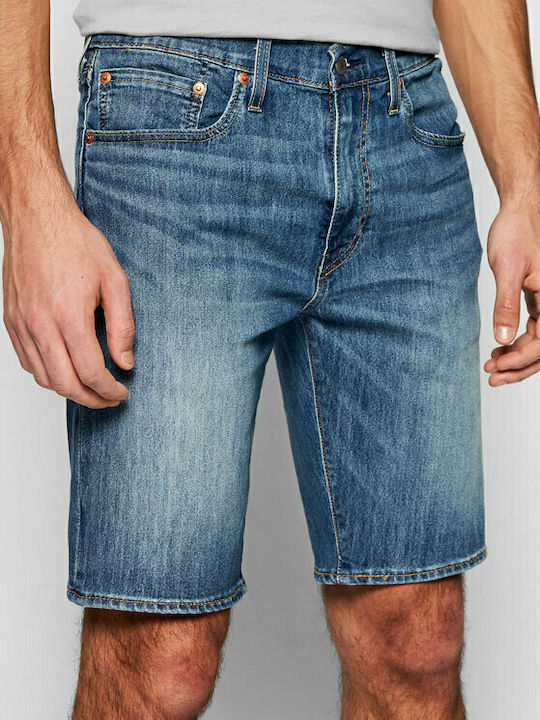 405 Standard Ανδρική Βερμούδα Τζιν Regular Fit Μπλε
