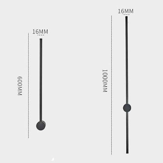 Led7 Lumină De perete LED Negru 9.5cm Led7 Lumină De perete LED Negru 9.5cm