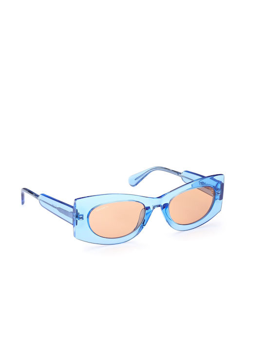 Max & Co Sonnenbrillen mit Blau Rahmen und Orange Linse MO0068 84E