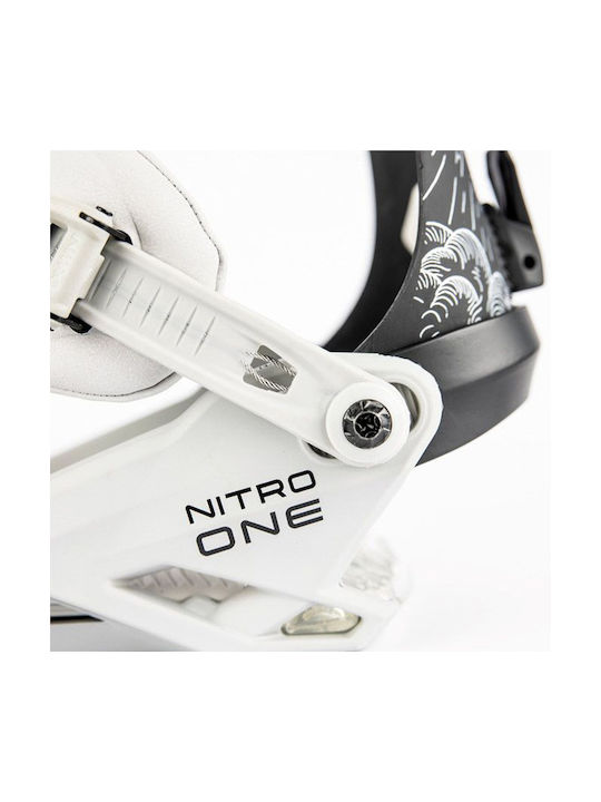 Nitro One All Eyes On Me Ανδρικές Δέστρες Snowboard Λευκό Χρώμα
