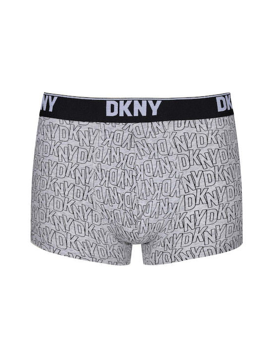 DKNY Herren Boxershorts Grey/Black/White 3Packung