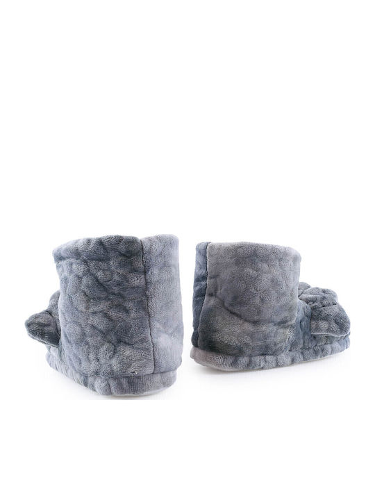 Kids Slippers Boots Gray