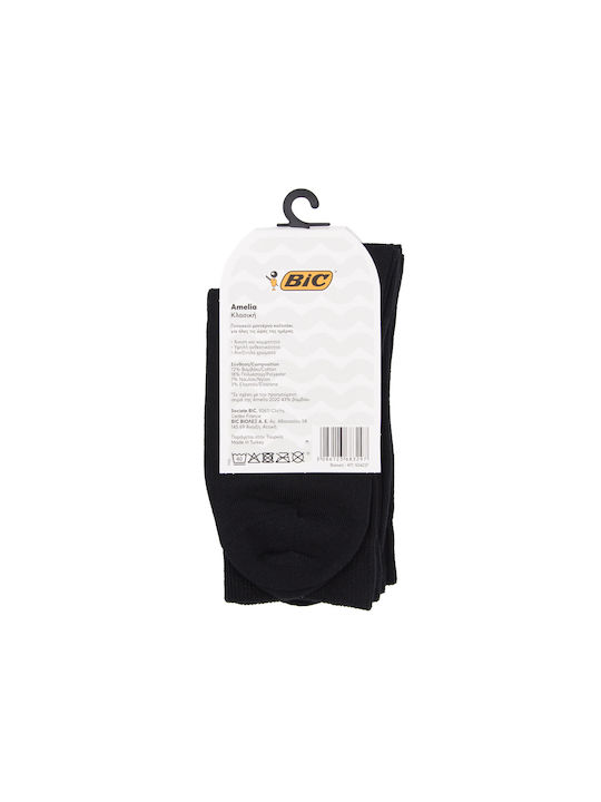 BIC Amelia Дамски Чорапи Черни 2Пакет