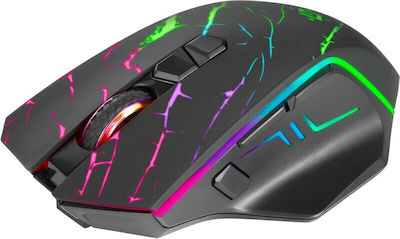 Defender GM-503 Drahtlos RGB Gaming Gaming Maus 3200 DPI Schwarz