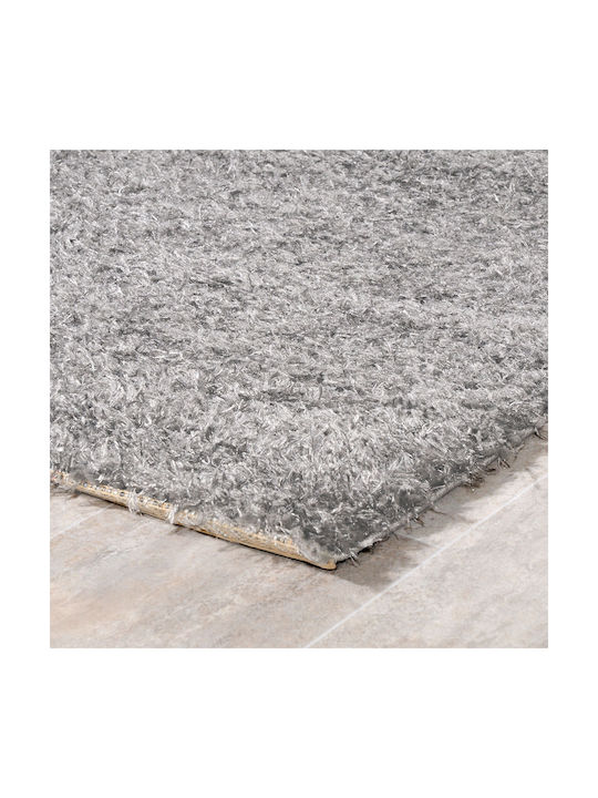 Tzikas Carpets City 095 Teppich Rechteckig Zottelig Gray