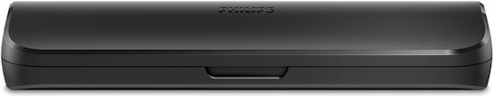 Philips Sonicare DiamondClean 9000 Electric Toothbrush with Timer, Pressure Sensor, and Travel Case Black Blue