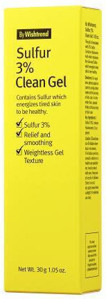 Wishtrend Sulfur 3% Gel Καθαρισμού Προσώπου για Ακνεϊκές Επιδερμίδες 30ml