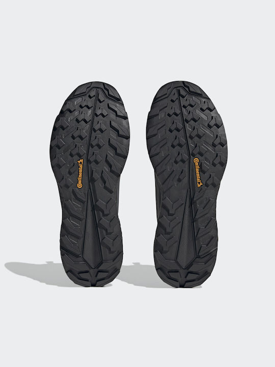 adidas Terrex Free Hiker 2 GTX Men's Hiking Waterproof Boots with Gore-Tex Membrane Core Black Grey Six Grey Three