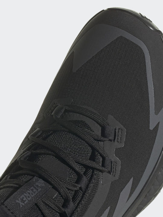 adidas Terrex Free Hiker 2 GTX Men's Hiking Waterproof Boots with Gore-Tex Membrane Core Black Grey Six Grey Three