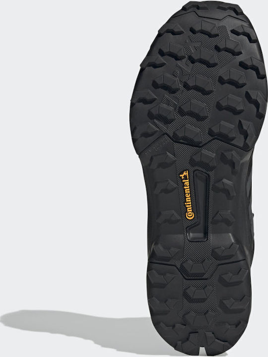 adidas Terrex AX4 Mid GTX Men's Hiking Boots Waterproof With Gore-Tex Membrane Core Black / Carbon / Grey Four
