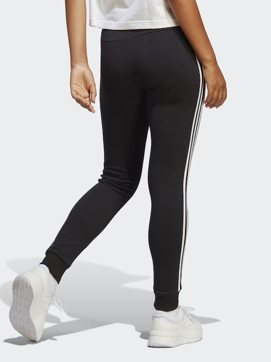 Adidas Essentials 3-Stripes Women's Jogger Sweatpants Black