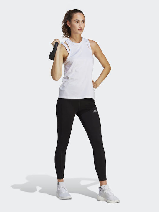 Aeroready Train Essentials Damen Bluse Ärmellos Weiß