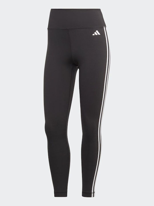 Performance Schulung Frauen Gekürzt Leggings Hochgeschnitten Schwarz