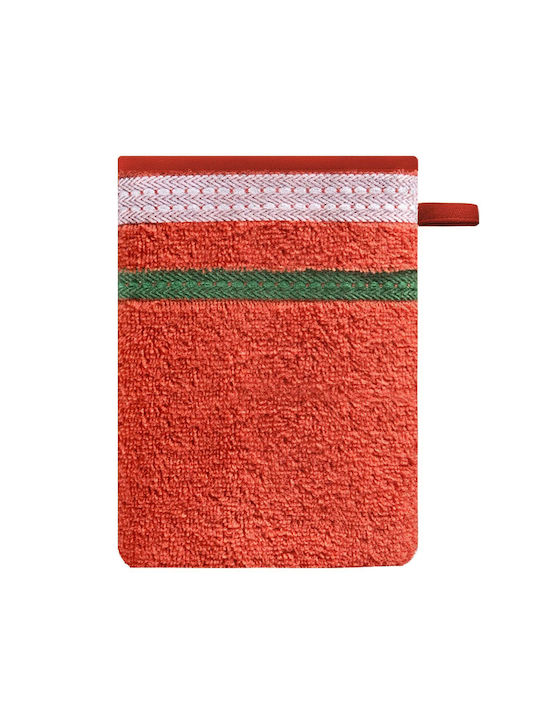 Benetton Bath Towel Set 4pcs Red Weight 450gr/m²