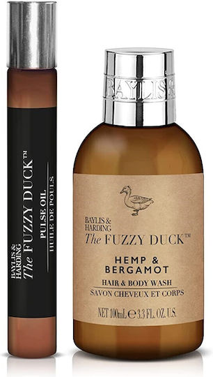 Baylis & Harding The Fuzzy Duck Σετ Περιποίησης για Καθαρισμό Σώματος Hemp & Bergamot