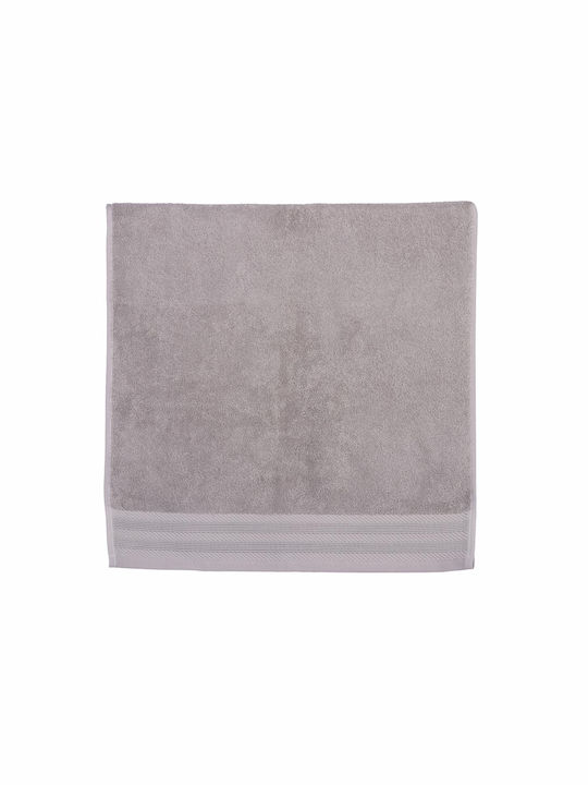 Nef-Nef Homeware Facecloth 50x90cm Grey Weight 550gr/m²