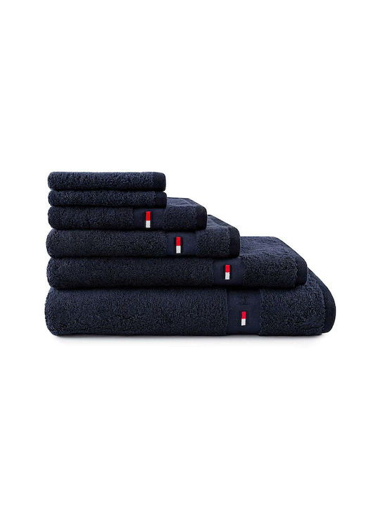 Tommy Hilfiger Facecloth Legend 50x100cm Navy Weight 540gr/m²