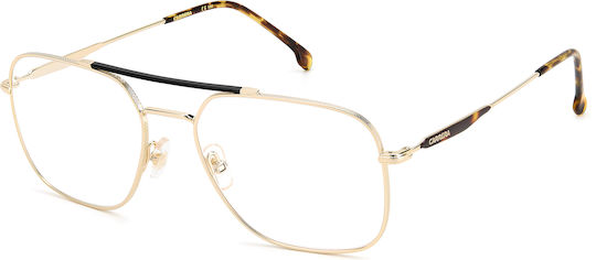 Carrera Men's Metal Gold Prescription Eyeglass Frame 290 J5G
