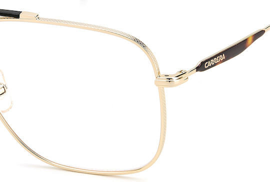 Carrera Men's Metal Gold Prescription Eyeglass Frame 290 J5G