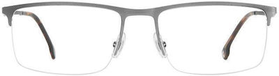 Carrera Metal Eyeglass Frame Gray 8875 R80