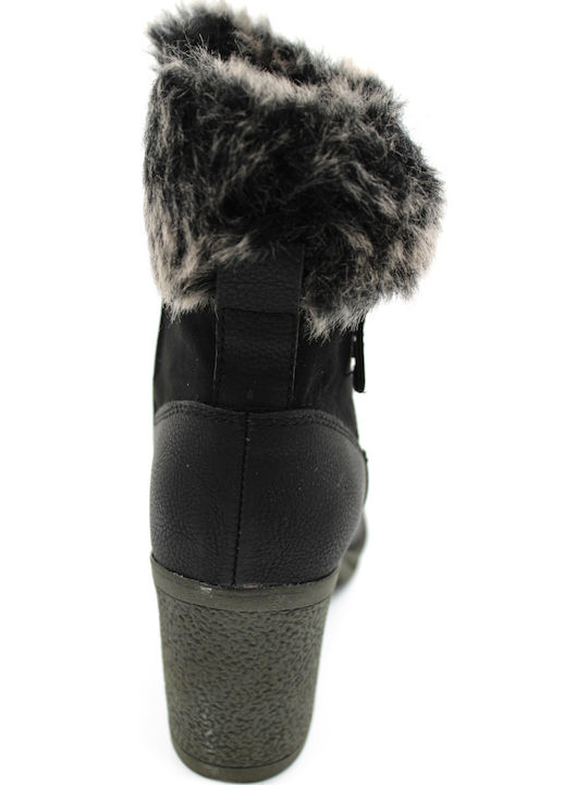 432 Stiefeletten Damen Schwarz