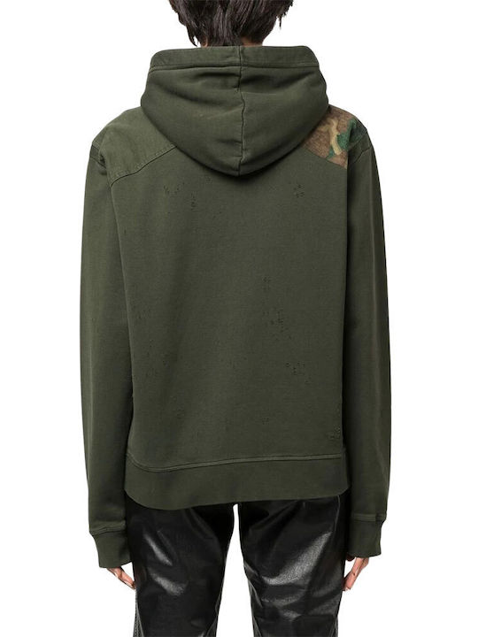 Dsquared2 Women's Hooded Sweatshirt Green