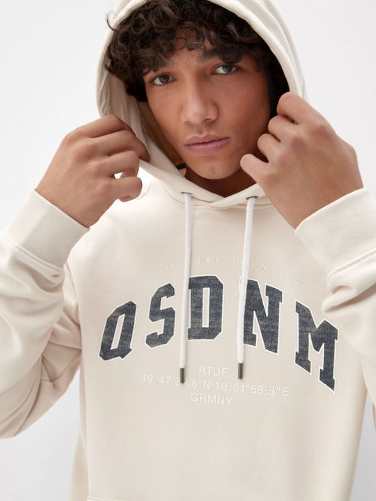 Sweatshirt mit Kapuze Beige