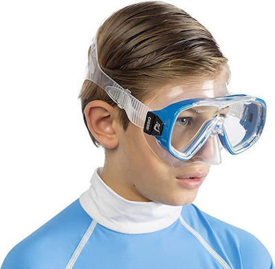 CressiSub Μάσκα Θαλάσσης Σιλικόνης Παιδική Ondina Junior σε Μπλε χρώμα